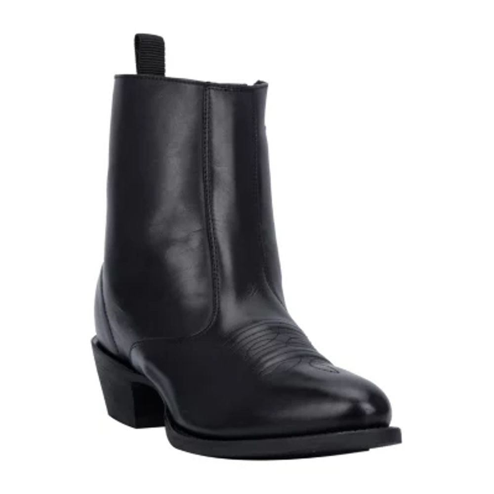 Laredo Mens Fletcher Block Heel Cowboy Boots