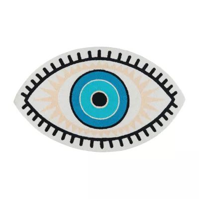 Momeni Cucina All Seeing Eye Washable Indoor Outdoor Rugs