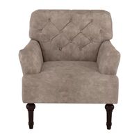 Chariot Tufted Upholstered Armchair