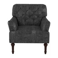 Chariot Tufted Upholstered Armchair