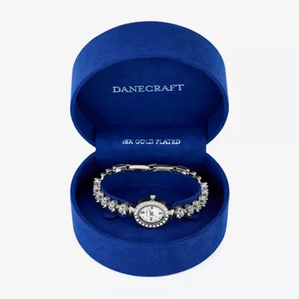 Danecraft Womens Silver Tone Bracelet Watch Dc11809s-42-E28