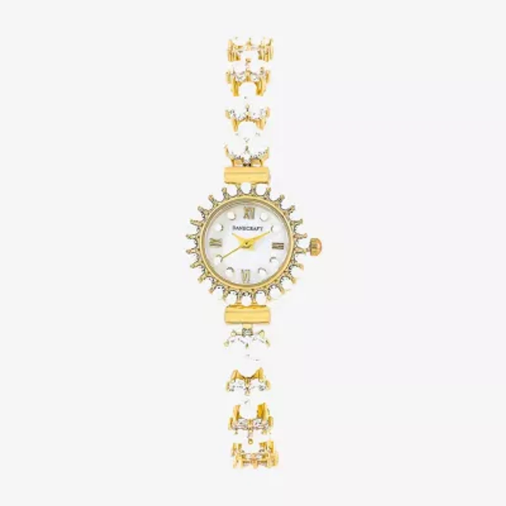 Danecraft Womens Gold Tone Bracelet Watch Dc11810g-42-E27