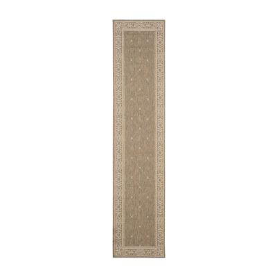 Safavieh Courtyard Collection Oakley Oriental Indoor/Outdoor Runner Rug