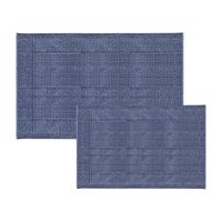 Home Expressions Melange Noodle 2-pc. Memory Foam Bath Rug Set