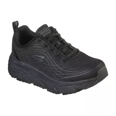 Skechers Womens Max Cushioning Elite Slip Resistant Round Work Shoes