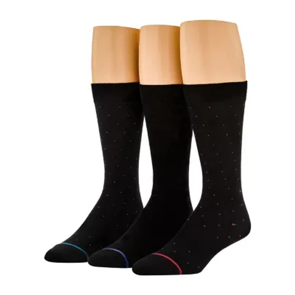 Stafford Super Soft Lux Mens 3 Pair Crew Socks