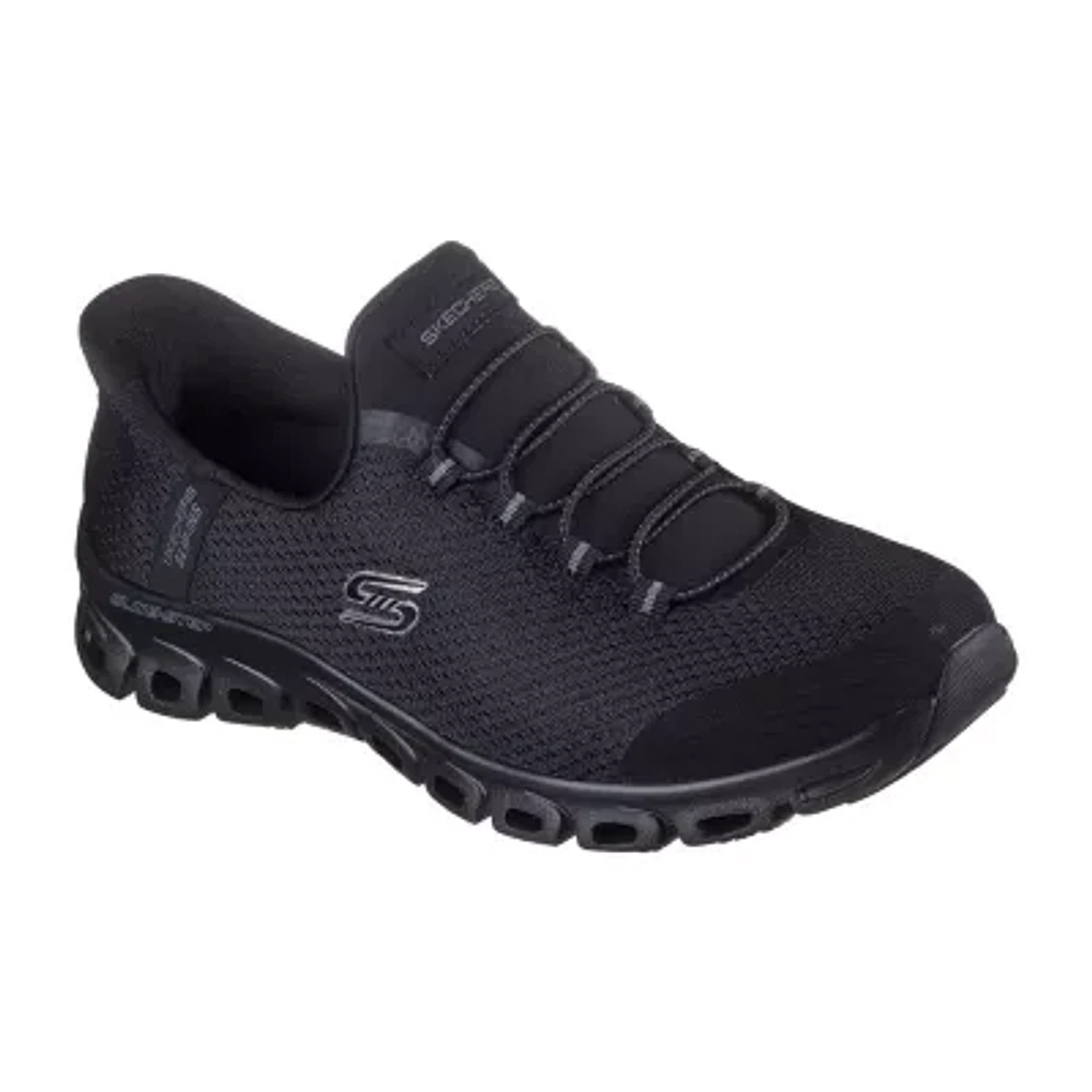 Skechers Hands Free Slip-Ins Glide-Step Pursuit Womens Slip-On Walking Shoes Wide Width
