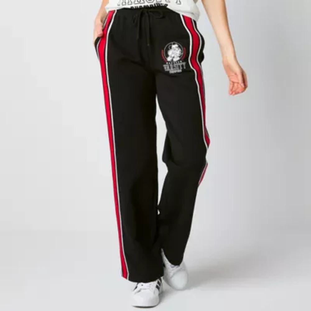 Mickey and Friends Womens Straight Juniors Track Pant