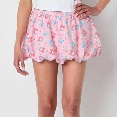 Cinnamaroll Blubble Skirt With Built Shorts Womens Pleated Juniors