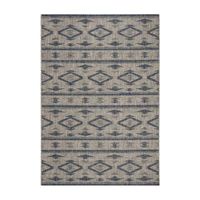 Safavieh Courtyard Collection Easton Geometric Indoor/Outdoor Area Rug