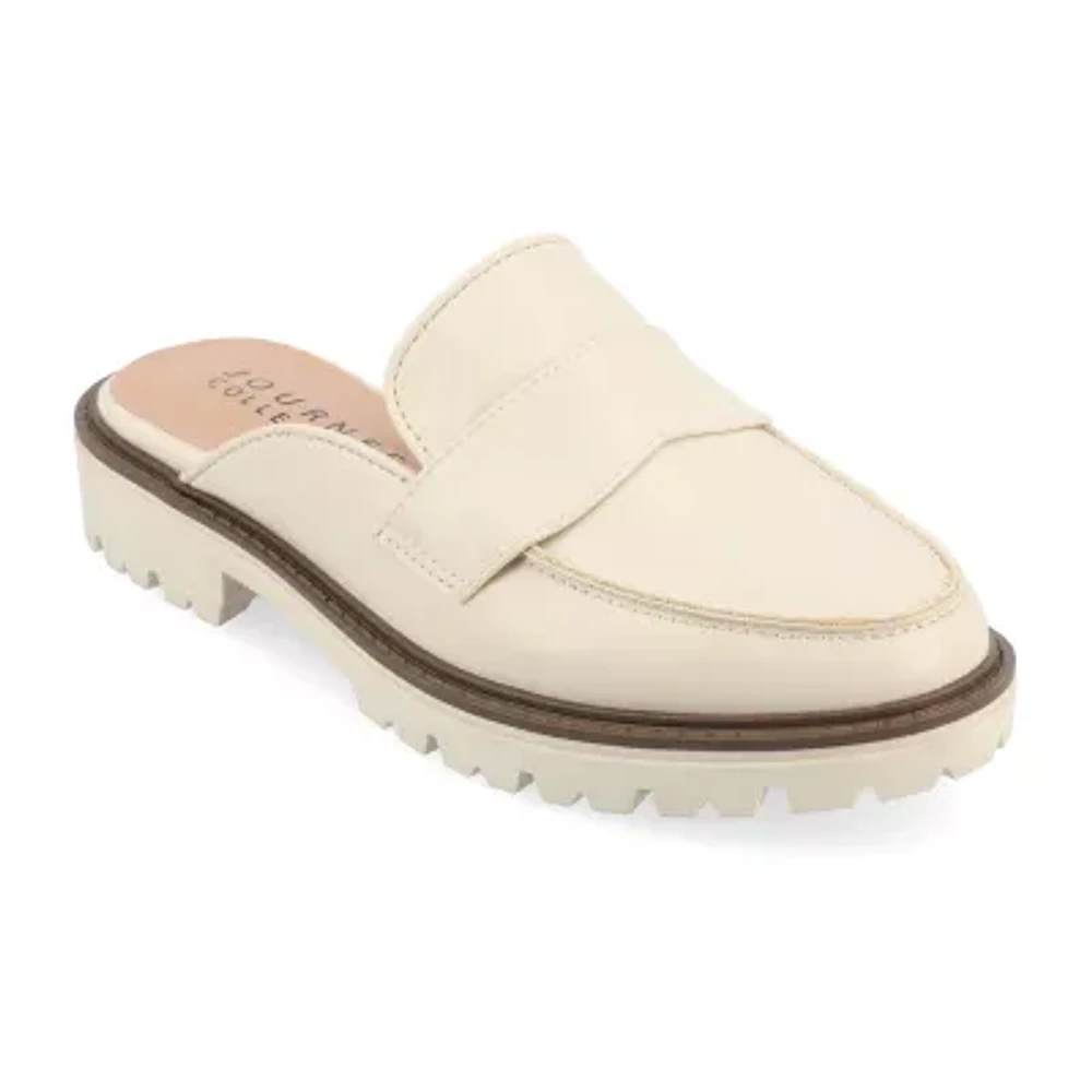 Journee Collection Miycah Womens Moc Closed Toe Slip-On Shoe