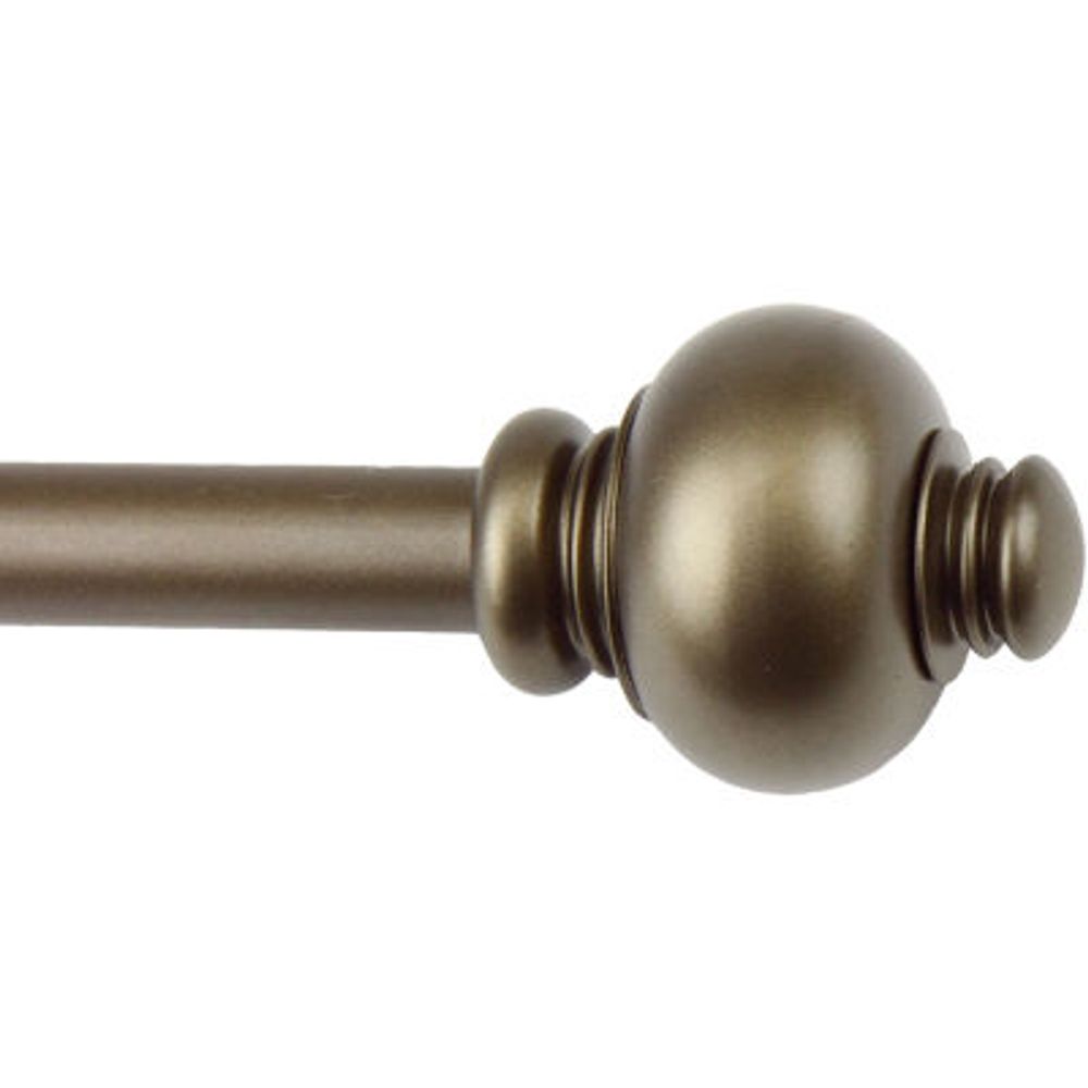 Rod Desyne Knob 5/8" Adjustable Curtain
