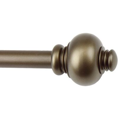 Rod Desyne Knob 5/8" Adjustable Curtain