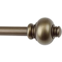 Rod Desyne Knob 5/8" Adjustable Curtain