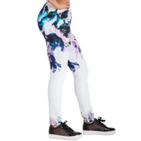 Poetic Justice Womens Stretch Fabric Skinny Mid Rise Fit Track Pant