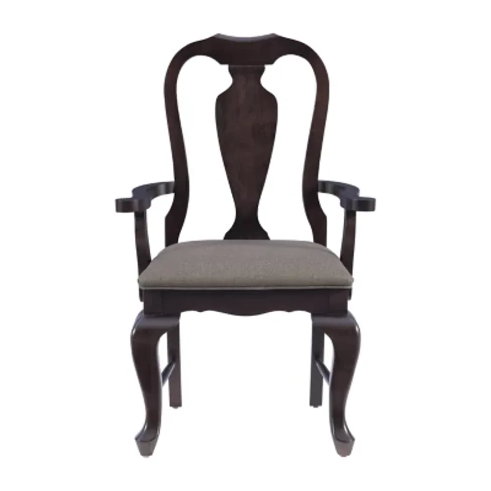 Lynk Wooden Upholstered Armchair