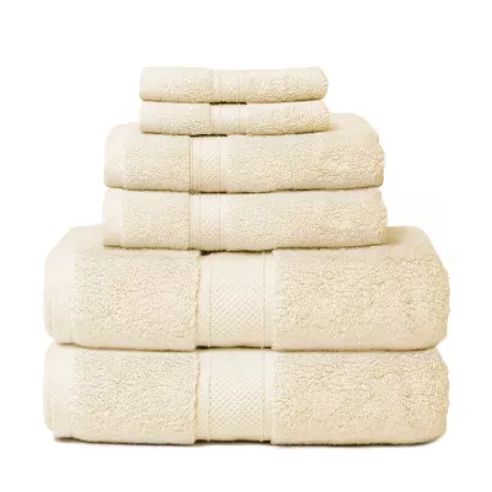 Cobra Zero Twist Hotel 6-Piece 100% 6-pc. Bath Towel Set