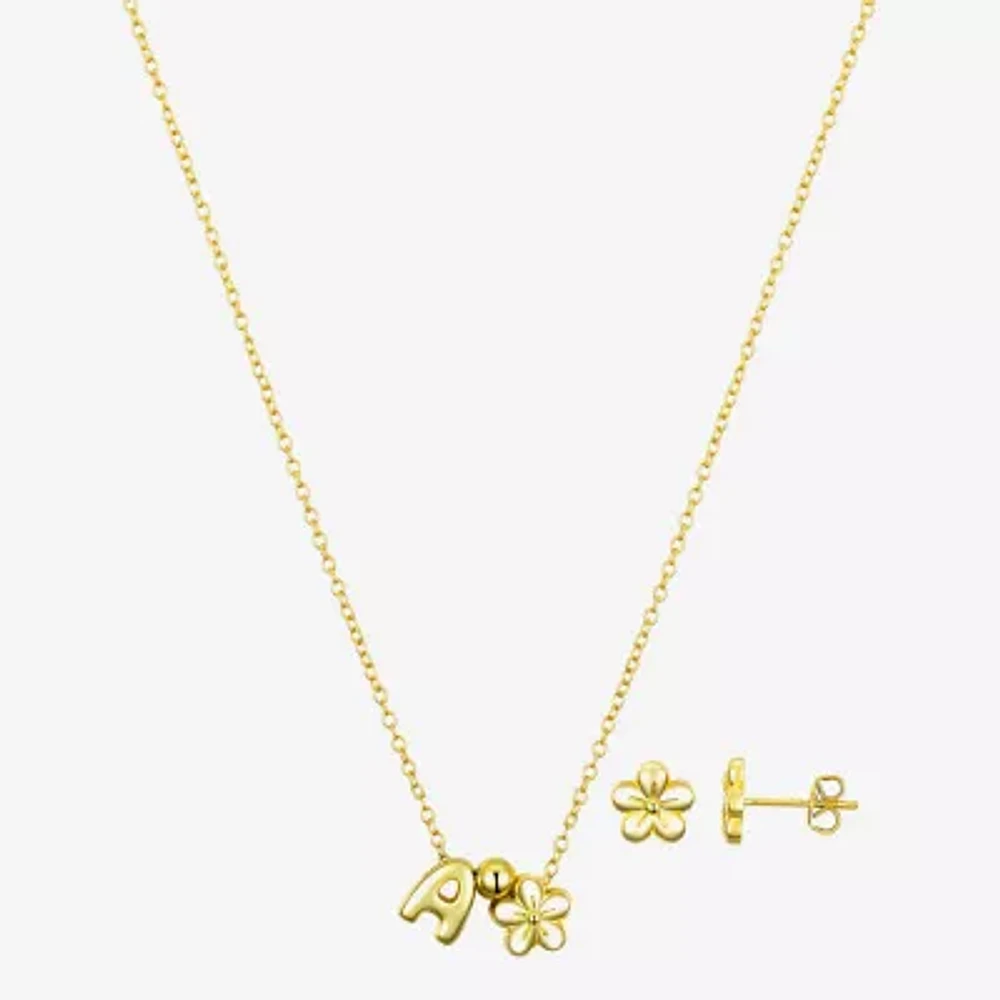 Bijoux Bar Delicates Womens Flower 2-pc. Jewelry Set