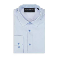 Report Collection Performance Mens Long Sleeve Modern Fit Wrinkle Free Button-Down Shirt