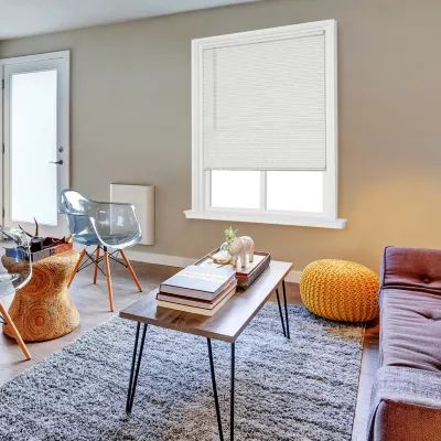 1" Cut-to-Width Room Darkening Cordless Mini Blind
