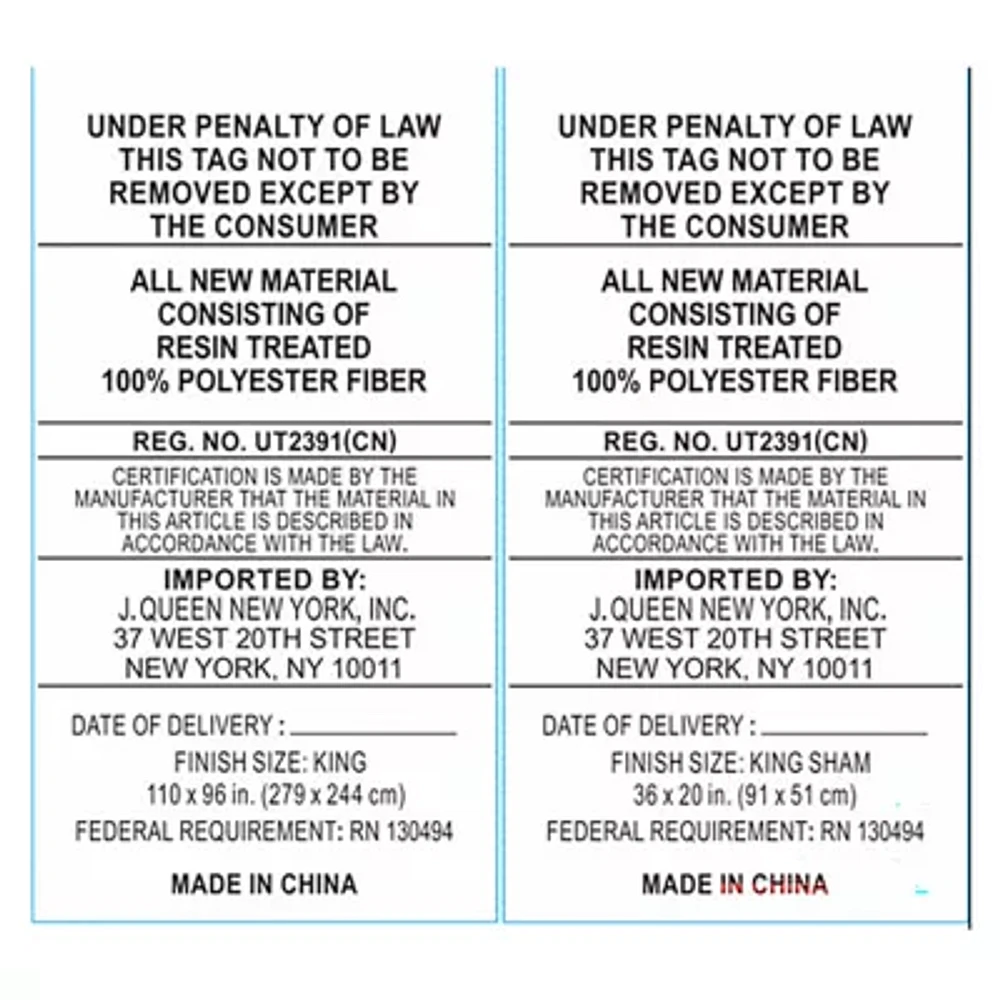 Queen Street Ashley 4-pc. Damask + Scroll Midweight Comforter Set