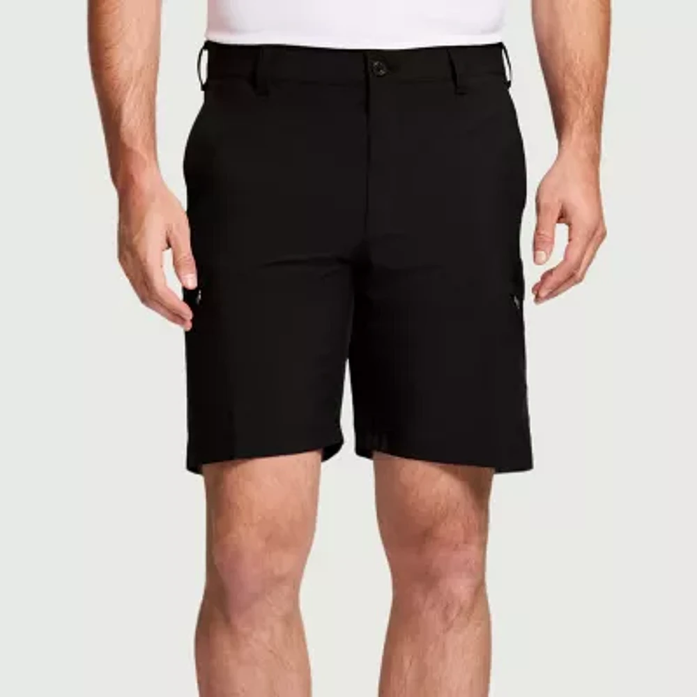 IZOD Swingflex Mens 9 1/2" Stretch Fabric Quick Dry Cargo Short