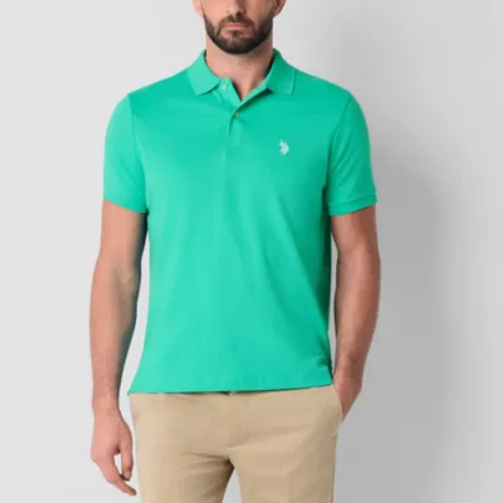 U.S. Polo Assn. Interlock Mens Classic Fit Short Sleeve