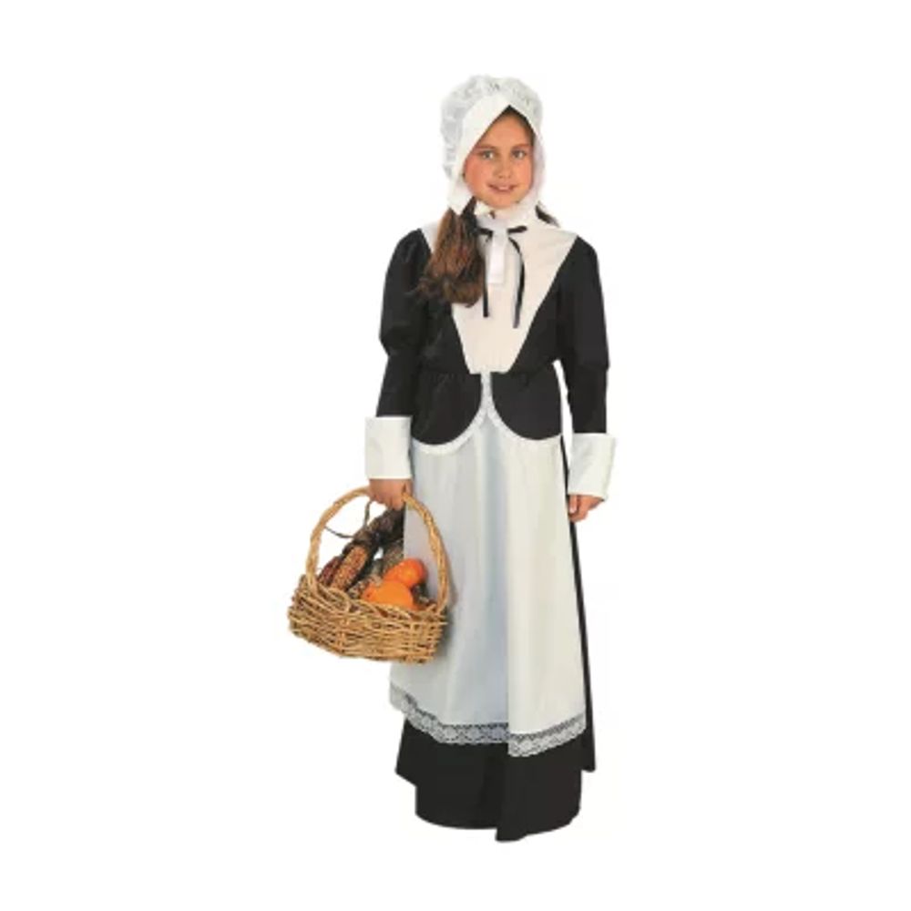 Little & Big Kid Girls Pilgrim 2-pc. Costume