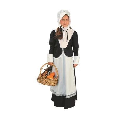 Little & Big Kid Girls Pilgrim 2-pc. Costume