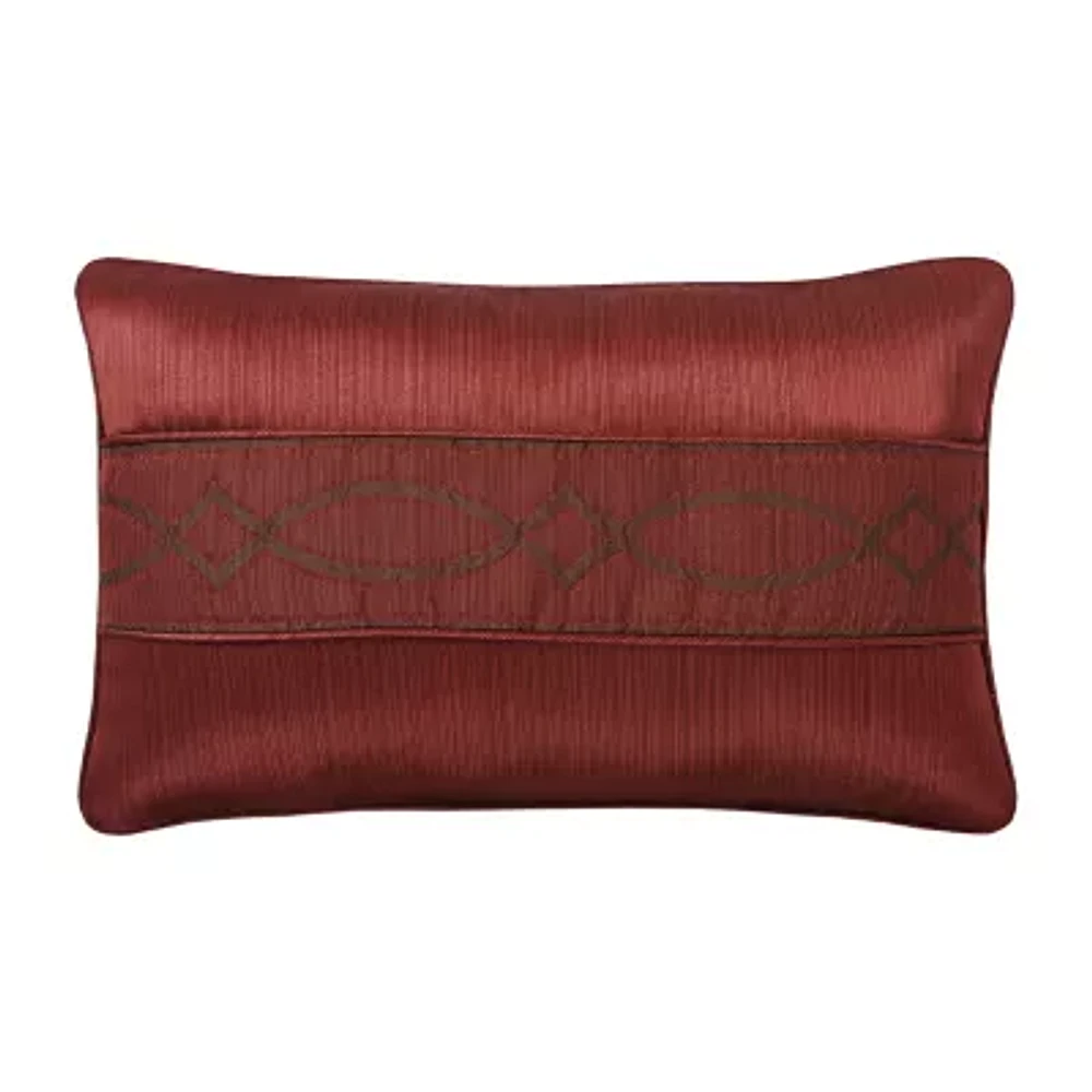 Five Queens Court Chianti Rectangular Throw Pillow