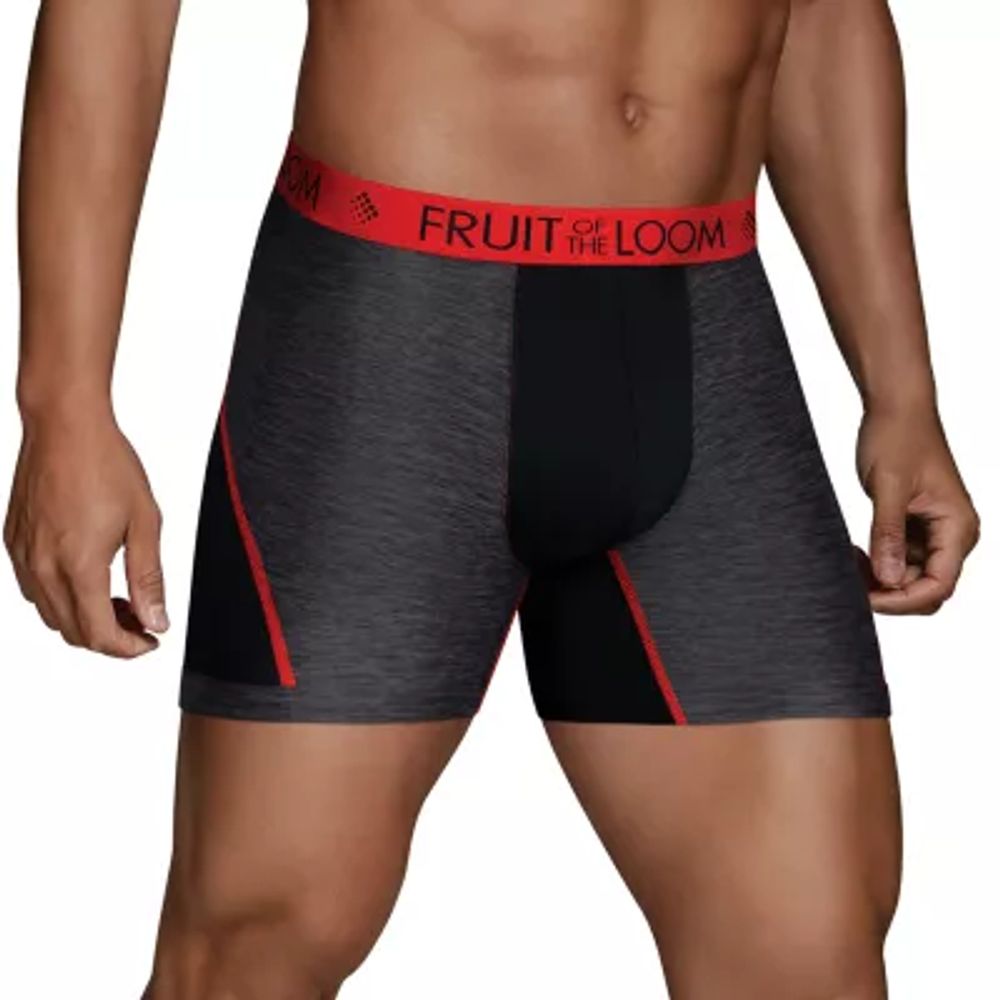 Fruit of the Loom Mens 3 Pack Boxer Briefs Bpp3slc