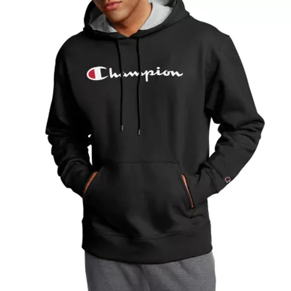 Champion Powerblend Fleece Mens Long Sleeve Active Hoodie