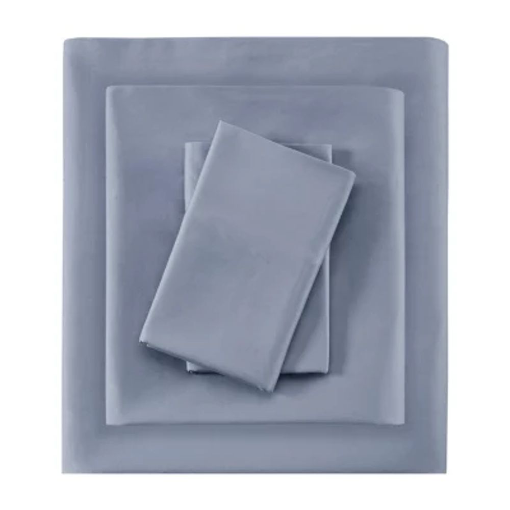 Madison Park Cotton Rich Sateen 525tc Sheet Set