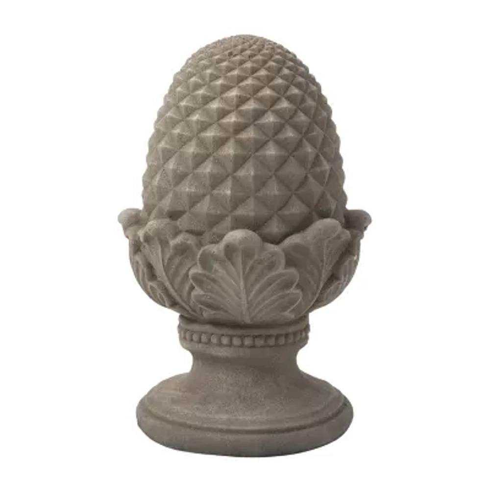 Glitzhome "16.5""H Mgo Artichoke Garden" Figurine