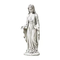 Glitzhome 30" Blessed Mother Mary Garden Statue