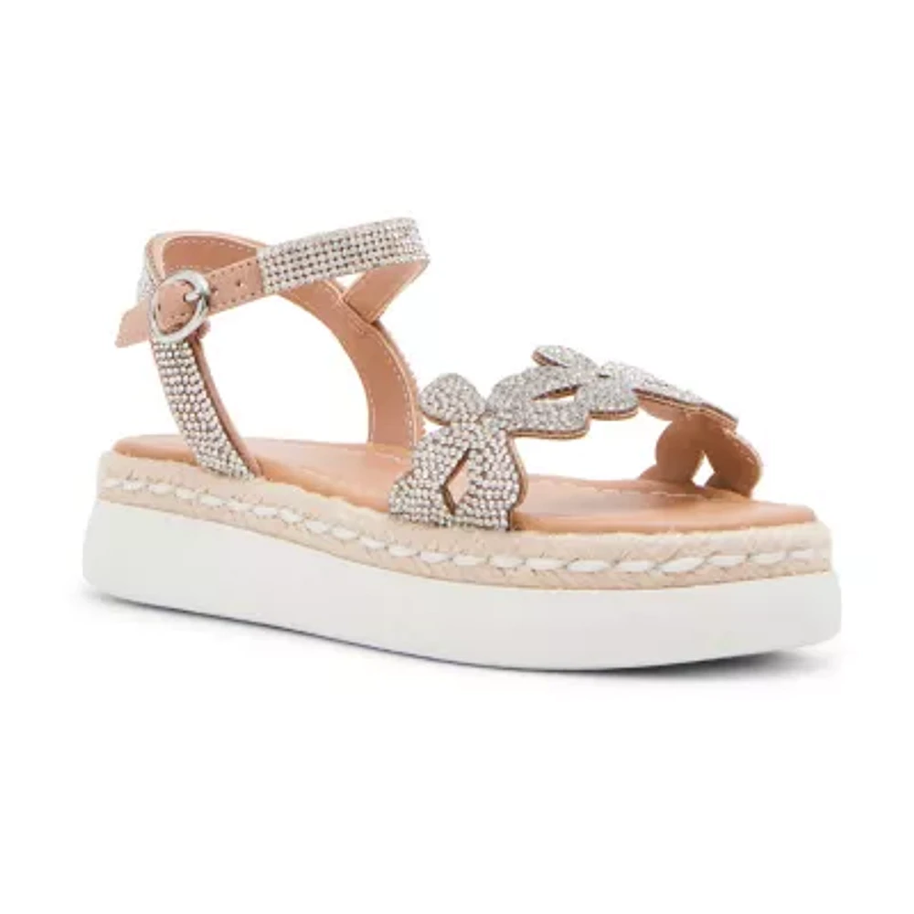 Madden Girl Lucina Little & Big Kid Girls Ankle Strap Footbed Sandals