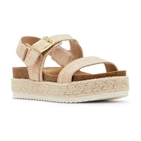Madden Girl Luka Little & Big Kid Girls Slingback Strap Footbed Sandals