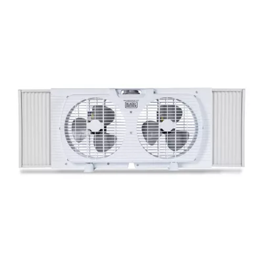 Black+Decker 9 " Dual Window Fan