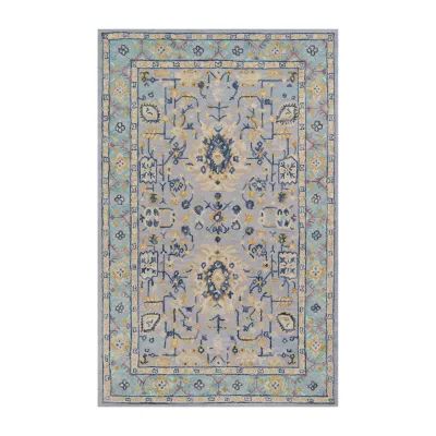 Momeni Tangier 30 Bordered Hand Tufted Indoor Rectangular Accent Rug