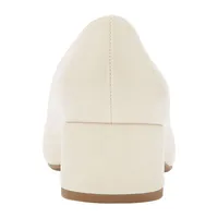 Liz Claiborne Faris Womens Closed Toe Block Heel Pumps