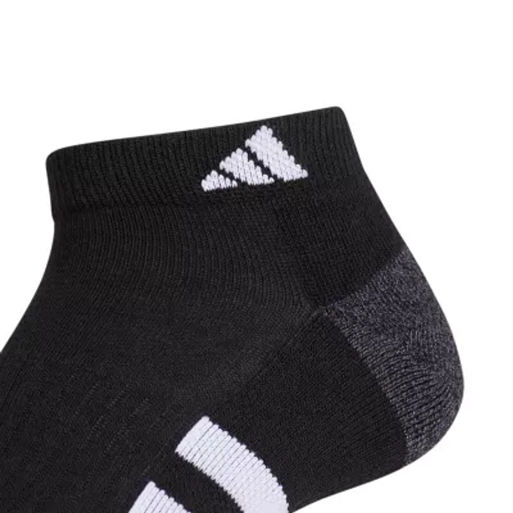 adidas Cushioned Mens 3 Pair Low Cut Socks