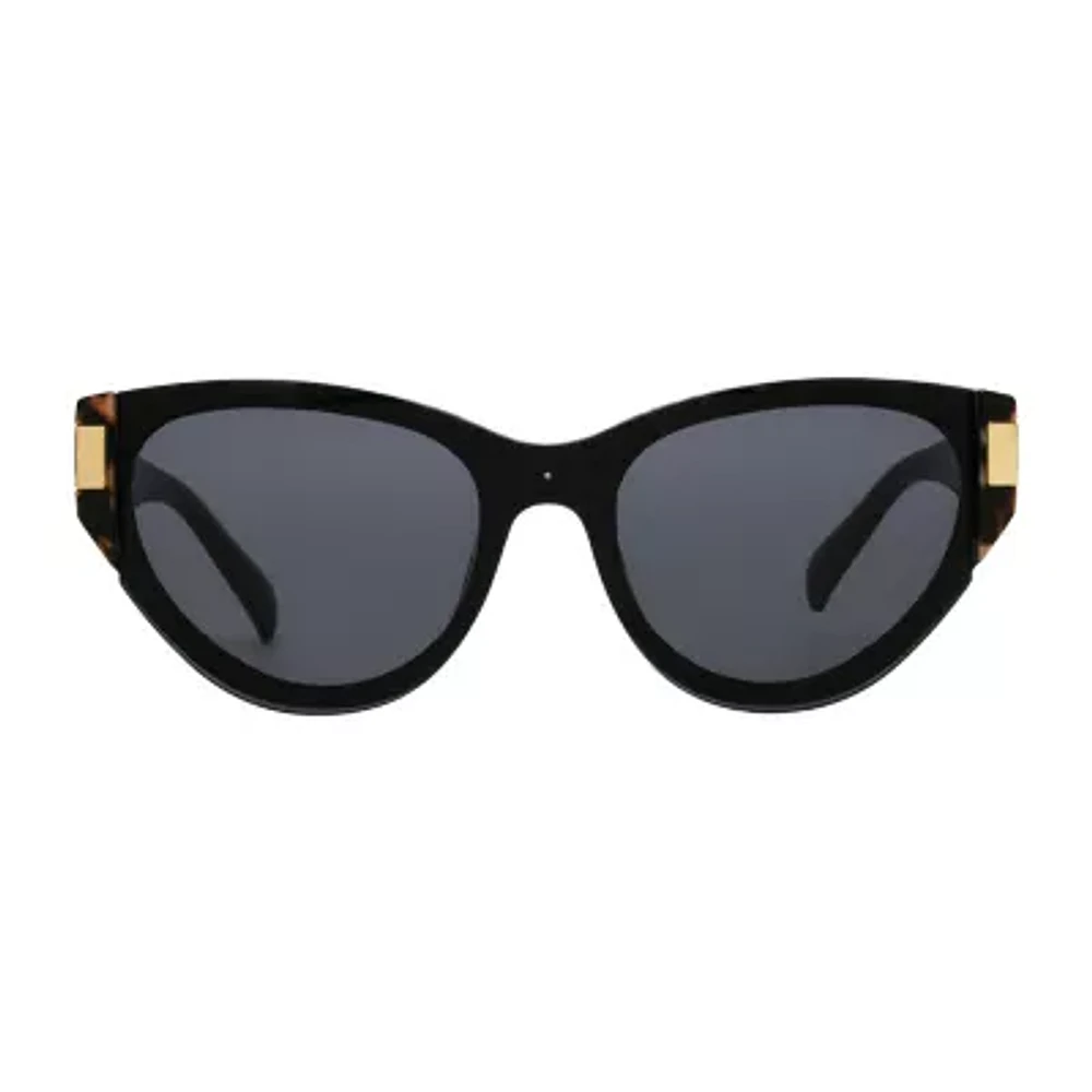 Sofia Vergara X Foster Grant Leopard Cateye Womens UV Protection Cat Eye Sunglasses