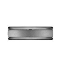 Mens 7mm Tantalum Dark Grey Powder Coated Wedding Band