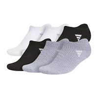adidas Superlite Womens Multi-Pack 6 Pair Plus Tall No Show Socks