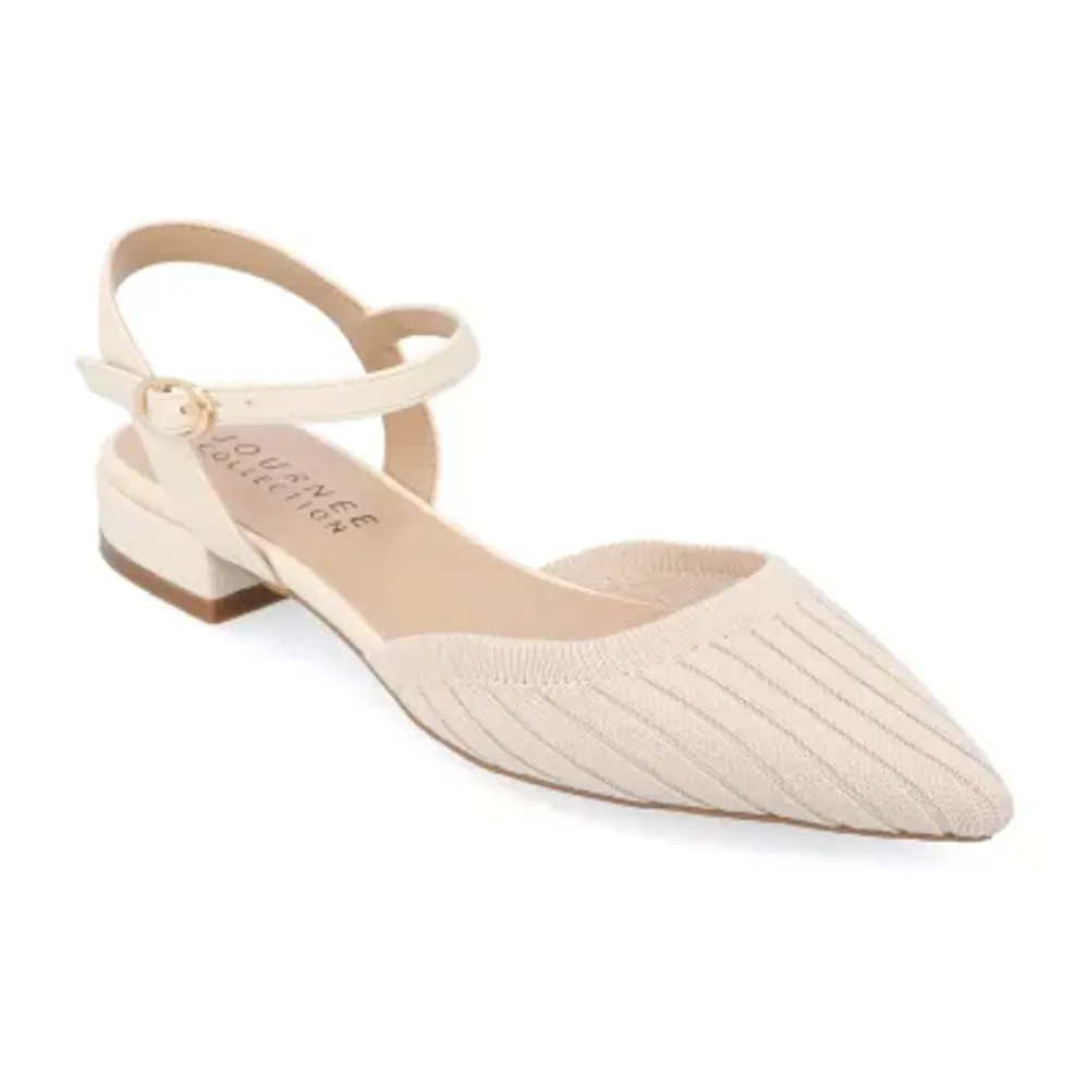 Journee Collection Ansley Womens Pointed Closed Toe Ballet Flats