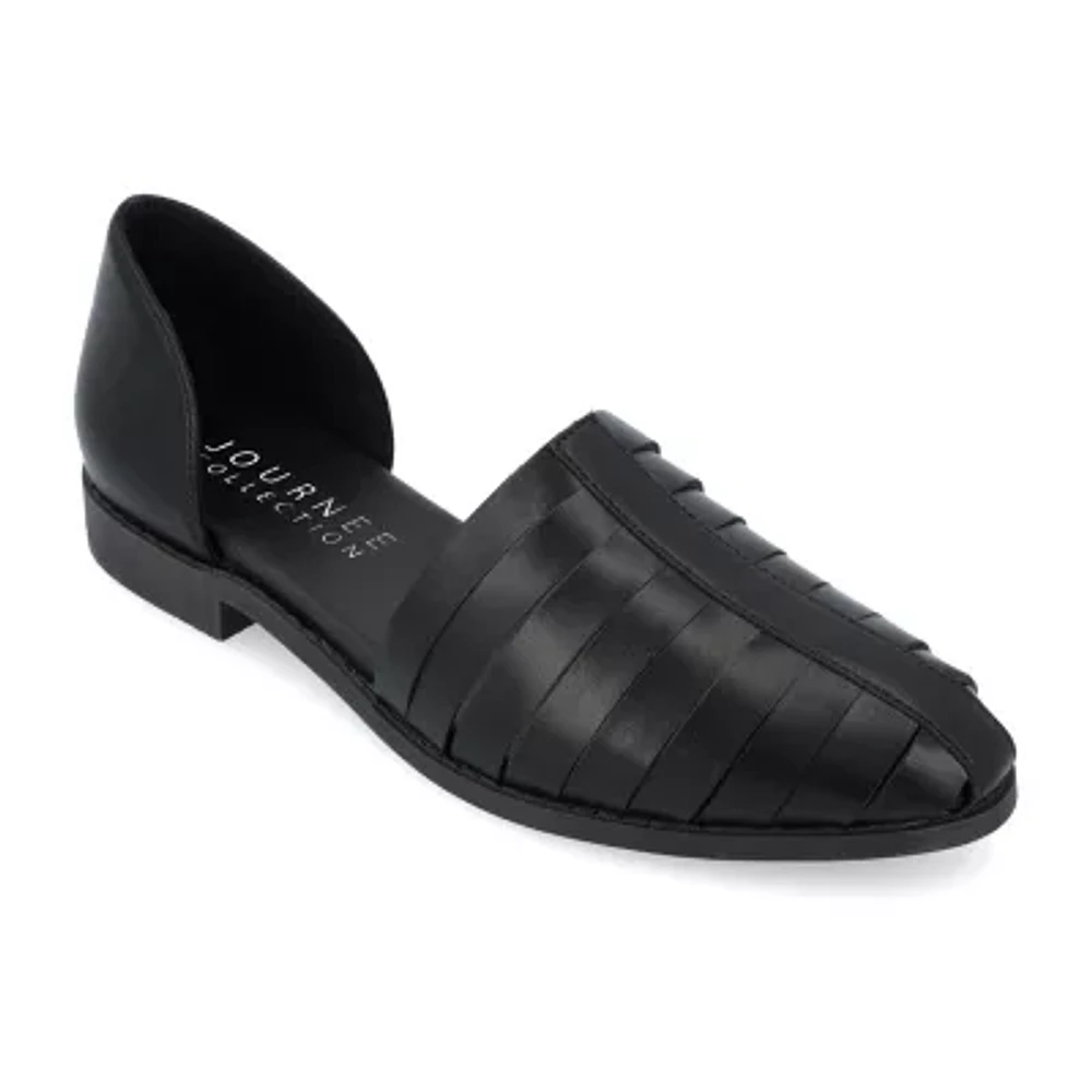Journee Collection Anyah Womens Pointed Ballet Flats