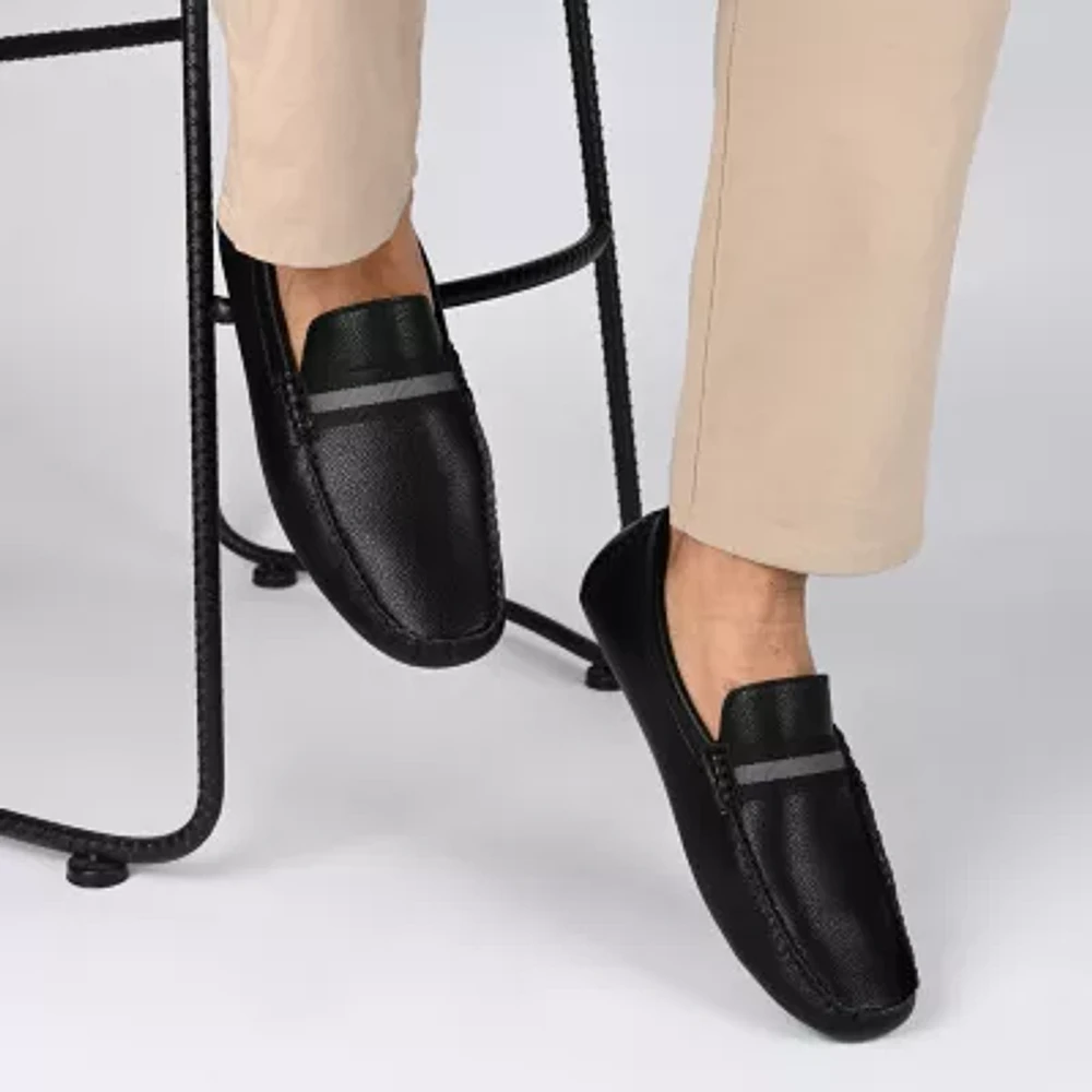 Vance Co Griffin Mens Moc Closed Toe Loafers