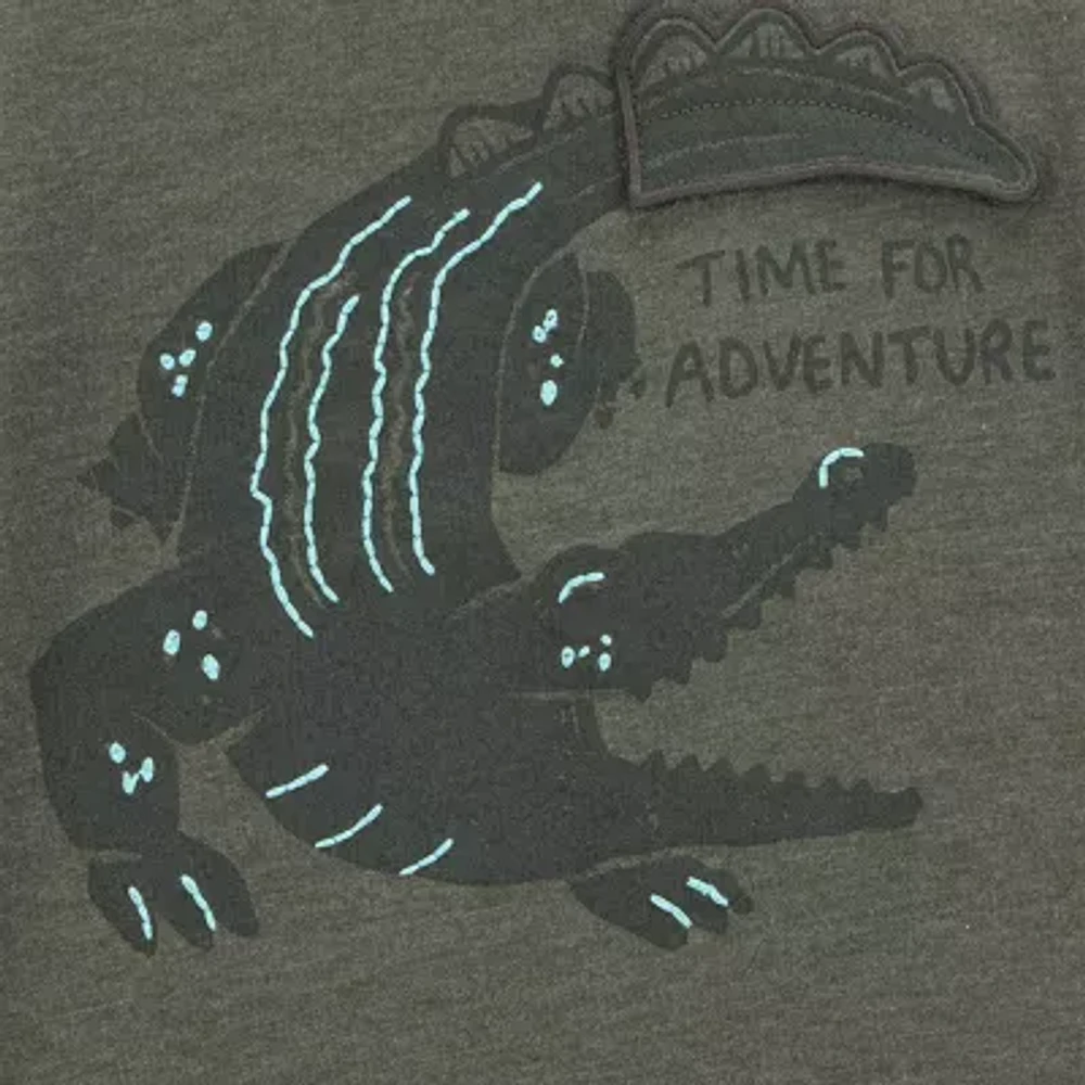 Carter's Toddler Boys Round Neck Short Sleeve Regular Fit Graphic T-Shirt