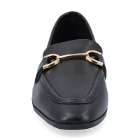 Journee Collection Mizza Womens Square Closed Toe Loafers