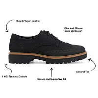 Journee Collection Claudiya Womens Wing Closed Toe Loafers